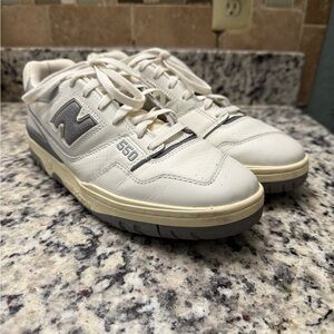 New Balance 550 x Aime Leon Dore Silver/White BB550ALE Size 9.5